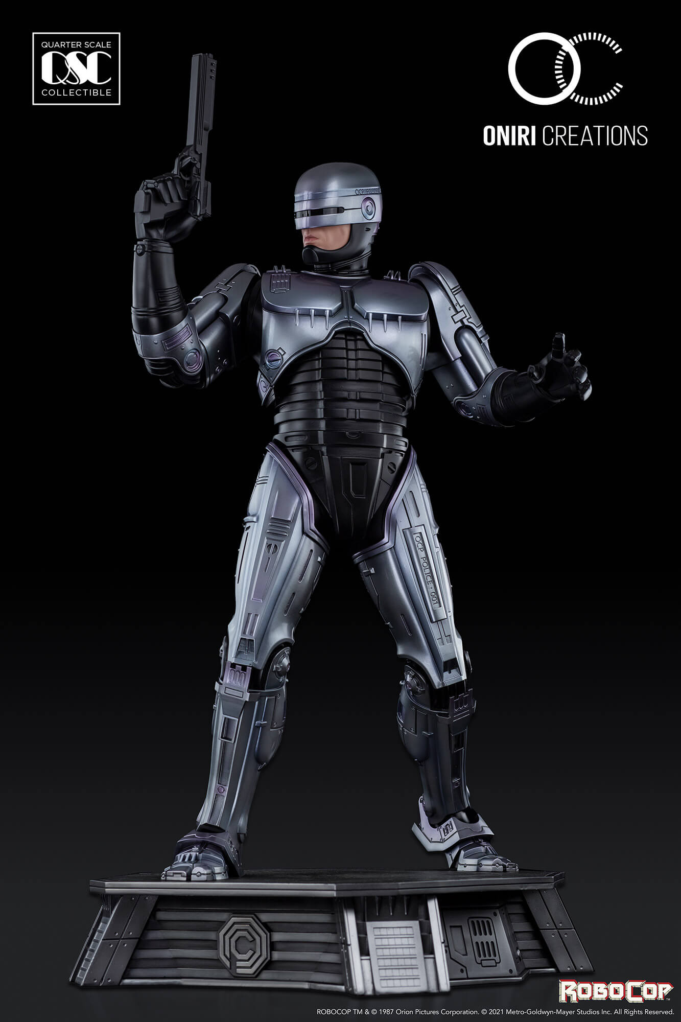 robocop, Statue 75mm - ForgeLord.3D Fantasy Miniatures