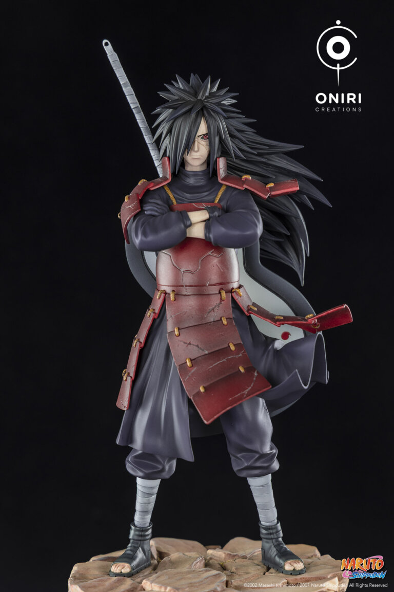 Statue Madara Uchiha à l'échelle 1/10 par Oniri Créations, Naruto Shippuden — vue 2 sur 8