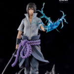 Statue Sasuke Uchiha à l'échelle 1/10 par Oniri Créations, Naruto Shippuden — vue 1 sur 8