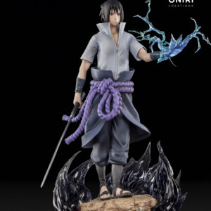 Statue Sasuke Uchiha à l'échelle 1/10 par Oniri Créations, Naruto Shippuden — vue 3 sur 8