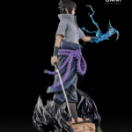 Statue Sasuke Uchiha à l'échelle 1/10 par Oniri Créations, Naruto Shippuden — vue 4 sur 8