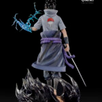 Statue Sasuke Uchiha à l'échelle 1/10 par Oniri Créations, Naruto Shippuden — vue 5 sur 8